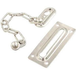 Deurketting 1 Pcs Sloten Kast Sluitingen Diy Home Gereedschap Chrome Ketting Deur Veiligheid Guard Klink Beveiliging Peep Bolt Deur Chain Lock