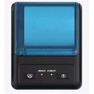 WMMNHY Mini thermisch printen Draadloze USB-bonprinter Compatibel met papieren Android-labels afdrukken.