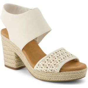 TOMS vrouwen Mallorca Platform, Natuurlijk 1, 37 EU