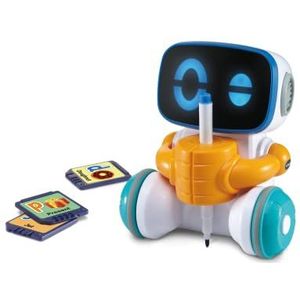 VTech JotBot teken- en codeerrobot | Kinderen leren STEM-speelgoed | Geschikt voor jongens en meisjes 3, 4, 5 jaar, Engelse versie, 118 x 133 x 154 millimeter
