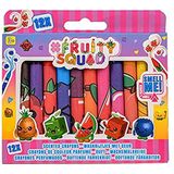 Jouetprive-Fruity Squad potloden met geur, 12 stuks.