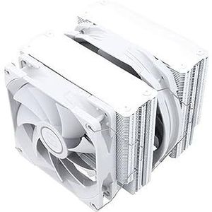 FS140 CPU-koeler, 140 mm, PWM, stille dubbele ventilator, computerkoeling, 4-polig, RGB 115x 2011 2066 AM4 (kleur: FS140 WH V3, maat: andere)