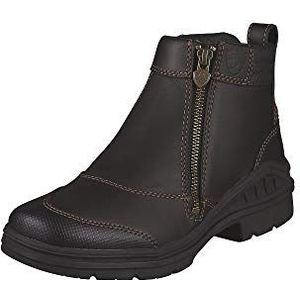 ARIAT Dames Barnyard Side Zip Boot Western, donkerbruin, 40 EU