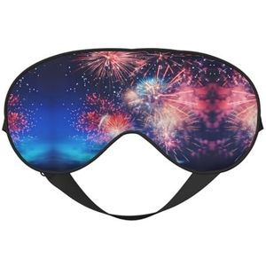 Vuurwerk Slaap Eye Mas Bijgewerkt Ontwerp Licht Blokkeren Night Eye Blinder Mannen Vrouwen Shift Werk Reizen