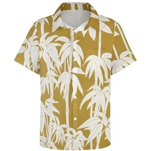 Hawaiiaanse Tropische Printoverhemden voor Heren, Zomer Anti-rimpel Ademende Korte Mouwen, Losse Casual Strandt-shirt (Color : Color 4, Size : XS)