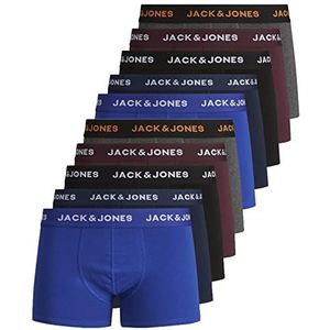 Jack & Jones Boxershorts, voor heren, effen, 10 stuks, multicolor, M