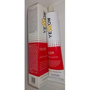 ALFAPARF Permanente kleuring 100 ml - 6/1 donkerblond as - Yellow Color Argan Oil