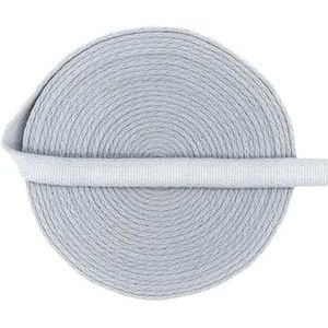 2 5 10 Yard 3/8"" 10mm beha beugel behuizing elastische banden pluche nylon channeling tape lingerie ondergoed naaien trim-zilvergrijs-10 yards