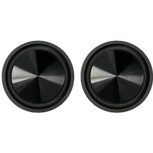 2Pcs Muziek Bas Diafragma Passieve Radiator Speaker Reparatie Deel 90mm Speaker