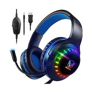 Pacrate - H-11 - Gaming Headset - Zwart Geel