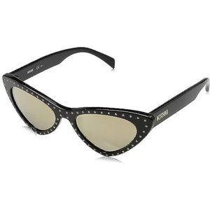 Moschino zonnebril MOS006/S dames Cateye zonnebril 52, zwart
