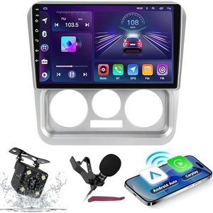 Android 14 Autoradio Navi voor G-eely CK 2008-2016 9 ""Screenradio met draadloze carplay Android Auto GPS Navigatieondersteuning Bluetooth 5.0 HIFI FM 5G-WiFi SWC MIC-camera,M600s