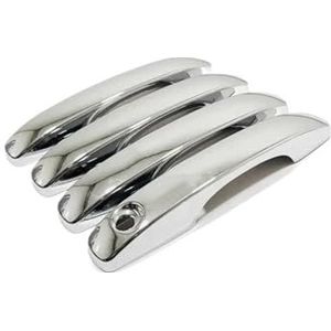 Buitenste Handgreep Van ABS Auto Buitenkant Deurgreep Cover Sticker Styling Accessoires Voor F&ord Voor Ranger T9 Voor Everest U704 MK3 2023 2024 Buitendeurgrepen(C,0 buttons)