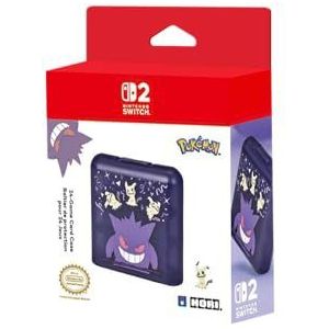 Switch 2 Accessoire: hoesje - HORI Cardcase 24 - Gengar & Mimikyu: officieel gelicentieerd door Nintendo
