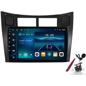 Android 15 Autoradio voor T-oyota Yaris (2005-2012) 9 inch 2K touchscreen 2000 * 1200 Android hoofdunit multimediaspeler met Carplay, GPS-navigatie, BT 5G, WiFi, DSP, SWC,Y3