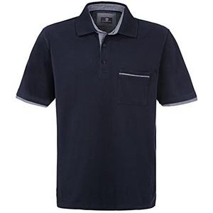 Jan Vanderstorm Heren Poloshirt Melker Dark Blue, 4xl (xxxxl) - 68/70