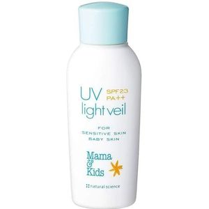 Mama&Kids Skin Care Sun Screen UV Light Veil SPF23 PA++ - 90 ml (Green Tea Set)