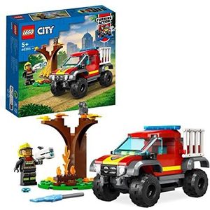 LEGO City 4x4 Brandweertruck redding Set - 60393