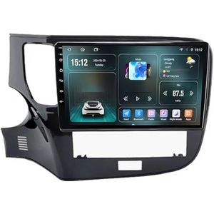Android autoradio voor Mitsubishi Outlander 2012-2018, 9 inch touchscreen autoradio Autoaccessoires met GPS Bluetooth FM RDS HiFi WiFi(F1 1+32G)