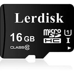 Lerdisk Fabrieksgroothandel Micro SD-kaart geproduceerd door 3C-groep geautoriseerde licentie (16 GB, 1 stuk)