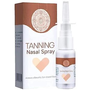 Bruinende Neusspray - Sunless Tanning Spray,0.7 Oz Effectieve Tanning Mist Spray Tanner voor dames heren, dagelijkse huidverzorgingsproducten Onlynery