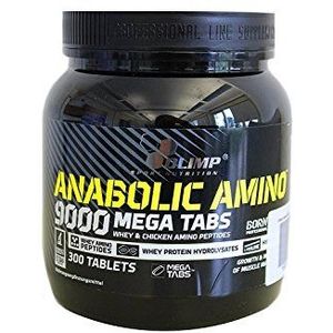 Olimp Anabolic Amino 9000 aminozuur 100% tabletten Bcaa, 300 tabletten, (1x675g)