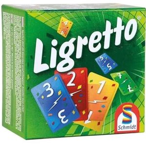 Schmidt Ligretto Groen - Snel en leuk kaartspel voor 2-4 spelers vanaf 6 jaar