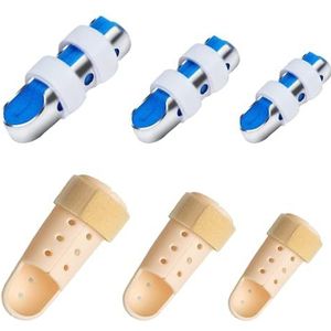 YSDYY 3-delige vingerspalk met 3-delige vaste vingerhuls, vingerbescherming stapelrail, vingerfixatierail, enkel-immobilisatiesysteem