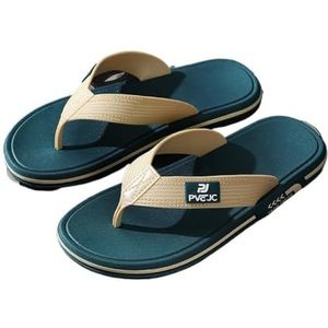 fengqingyunyan0304 Slide, zomerslippers voor heren – slijtvaste outdoorpantoffels om te wandelen, voor heren, Greencard, 45 EU