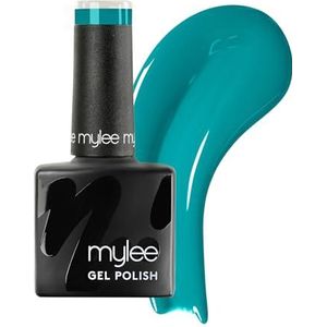 Mylee Gel Nagellak 8ml [The Real Teal] - UV/LED Soak-Off Nail Art, Manicure en Pedicure, Professioneel en Thuisgebruik, Langdurig, Vegan & Cruelty-Free [Blue Range]