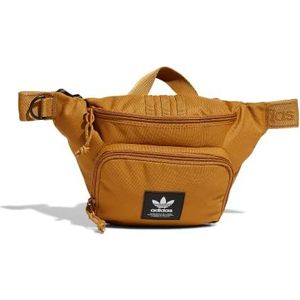 adidas Originals Sport Hip Pack/Kleine Reistas, Mesa Bruin/Zwart, One Size, Sportieve heuptas/kleine reistas