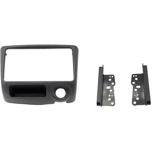 7 Inch Autoradio GPS MP5-stereospeler 2DIN-hoofdunitpaneel Dashboardframe Voor Toyota Voor Yaris Voor Echo Voor Vitz Voor Platz 1999-2005 Auto Fascia Radio Paneel(With storage box)