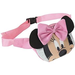 Artesania Cerda Minnie heuptas, zilver, 33 cm, Foema gorro graduación, 33 cm, loopriem