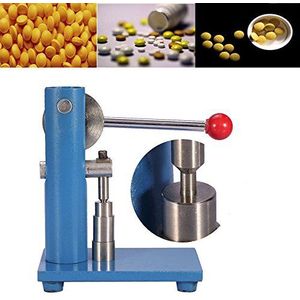 GeRRiT Tablet Persmachine, Handmatige Staal Enkele Punch Poeder Tablet Persmachine Pil Stempelen Maker Tabletten Toolby