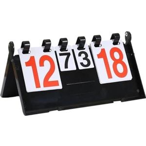 Scorebord， Opvouwbaar FlipScore bord for sport, tafeltennis, basketbal, voetbal en volleybal(Style B)