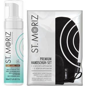 St. Moriz Professionele mousse + premium applicatorset (Express)