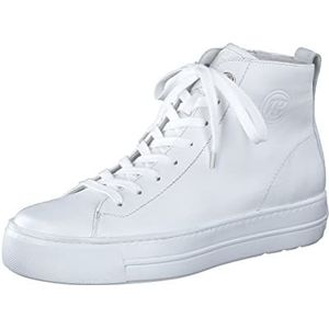 Paul Green Damessneakers 5143, damessneakers met hoge breedte: normaal (WMS), Wit 022, 40.5 EU