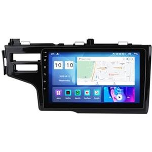 Android 12.0 Car Stereo 9 ""Touch Screen auto audio speler bluetooth stuurwielbediening Voor Left Honda jazz fit 2014-2020 auto speler Ondersteunt CarAutoPlay PIP GPS Navigatie Backup Camera (Size : 4