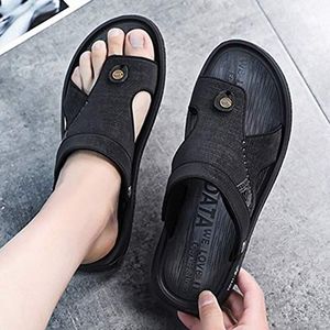 Slippers voor heren separators sandalen, Orthopedische sandalen, herenschoenen, antislip zacht strand voor fasciitis, hallux valgus, zacht leer zomerzwembad Modieuze strandsandalen voor
