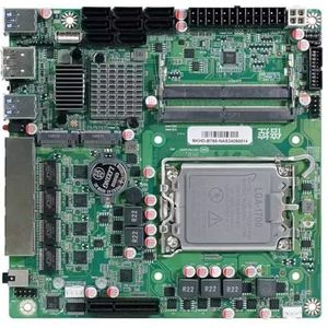 Boddceto Mini ITX B760 NAS-Moederbord voor Thuisprocessor LGA1700 CPU 2xDDR5 4xi226 2,5G 2xM.2 NVME 8xSATA Qnas Firewall-Server