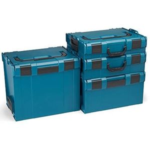 Bosch Sortimo L-Boxx Gereedschapskofferset, maat 102-374, Bosch gereedschapskoffer, leeg, compatibel met L-Boxx, groen