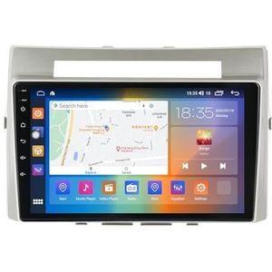 Android 14 Autoradio Stereo voor T-oyota Verso (2004-2009) 9 Inch Touchcreen Multimedia Speler met Draadloze Carplay Android Auto 2 Din GPS Navigatie FM RDS Bluetooth 5G-WiFi SWC DSP,M100s