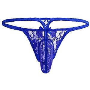 Zhiyao - Heren - Strings - Blauw - 4XL