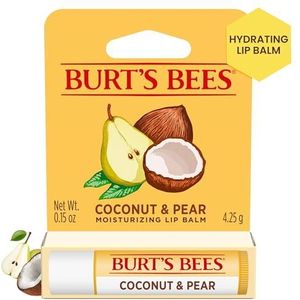 Burts Bees Coconut and Pear Moisturizing Lip Balm Blister for Unisex 0.15 oz Lip Balm