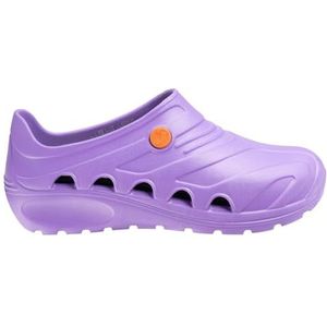SAFETY JOGGER Oxypas Werkschoenen voor dames en heren, antistatische en antislip veiligheidsschoenen, lichte clog voor geneeskunde, verzorging en horeca, antibacterieel, lila, 35 EU