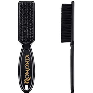 ROMONIX Barber Blade Cleaning Brush Hair Clipper Brush Nail Brush Tool for Cleaning Clipper (zwart)