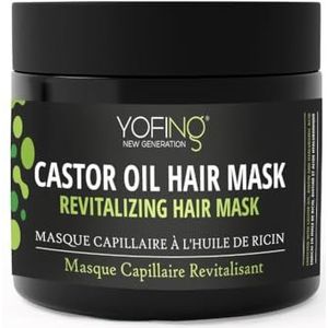 Castorolie Haarmasker Met Biotin, Dode Zee Mineralen Versterken Bevordert Haargroei Anti-Haaruitval Haargroei Dik Haar Reparatie Voor Vrouwen