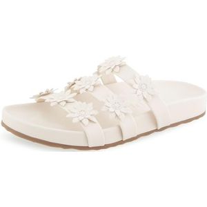 Aerosoles Dames Leflor Slide Sandaal, Eggnog kunstleer, 2 UK