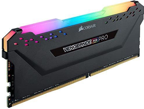 Corsair - Vengeance RGB Pro - RAM - Zwart - 1 x 8GB - 3600 MHz - DIMM 288 pin
