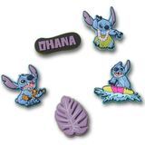 Crocs - Stitch Tropical 5 Pack - Schoenbedels - Meerkleurig